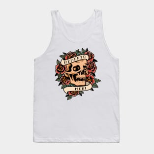 Memento Mori Traditional Tattoo Tank Top